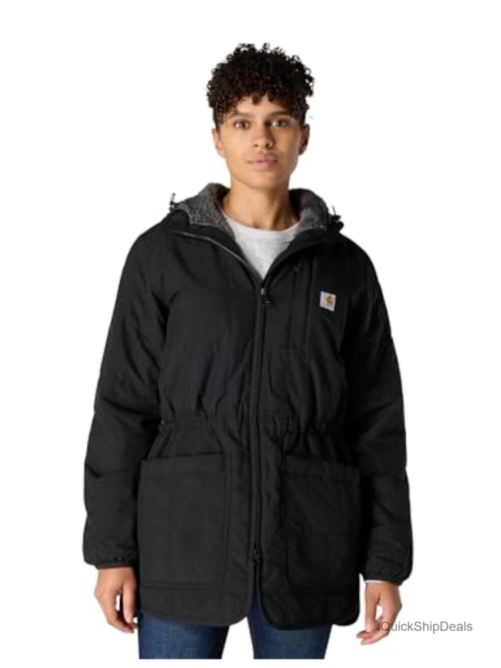 Carhartt Women's Loose Fit Insulated Hooded Coat